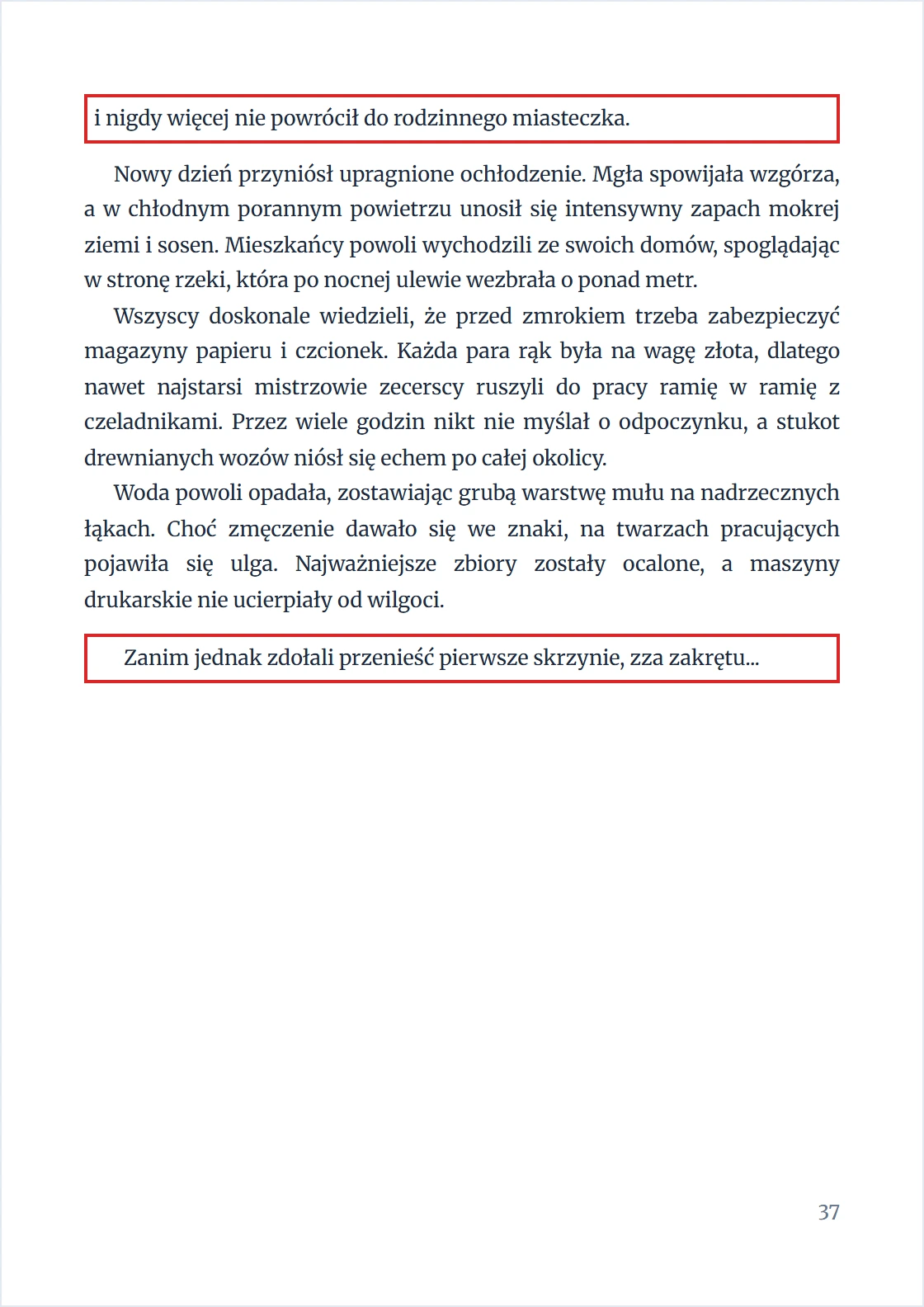 Szewce i bękarty w składzie tekstu książki