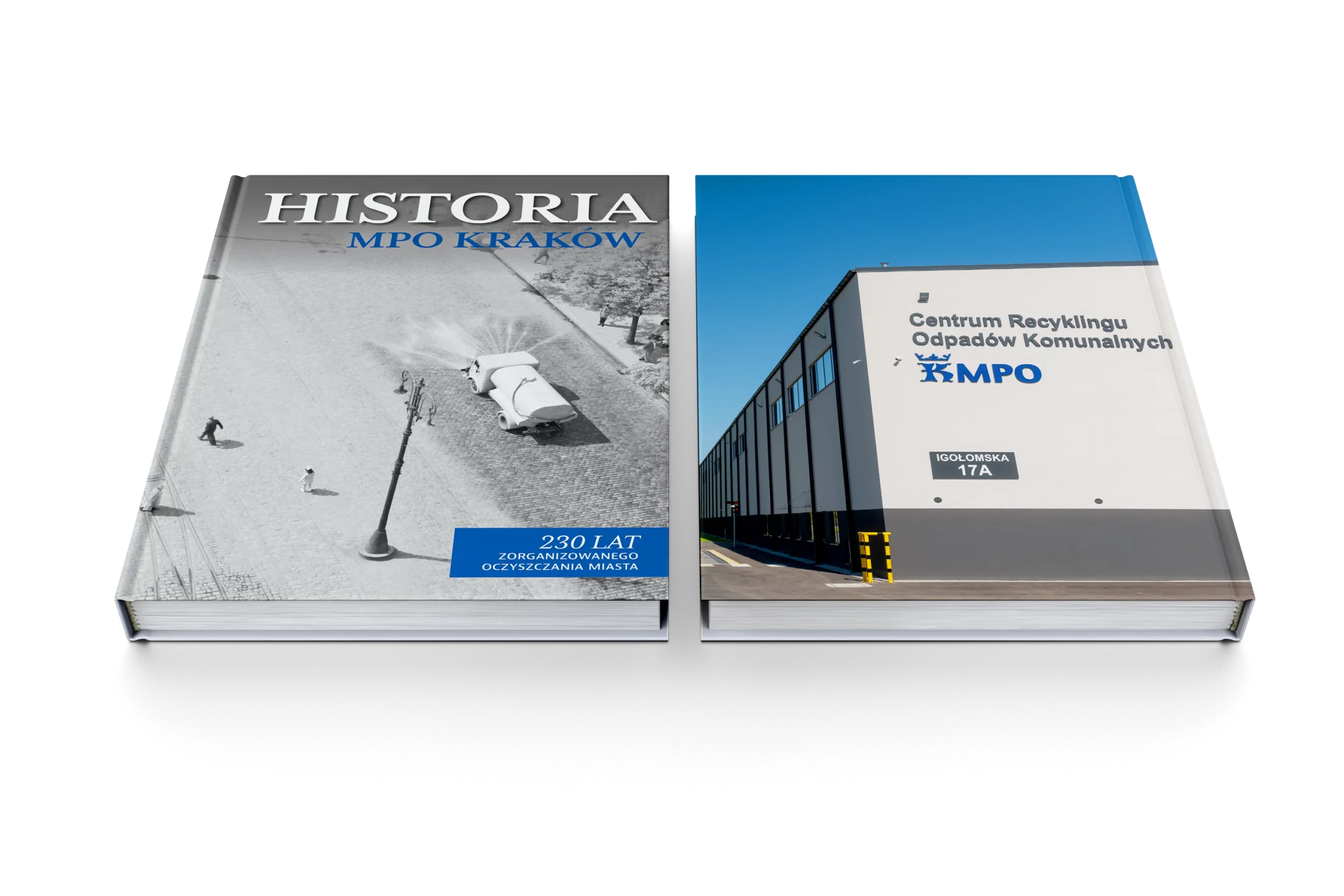 Projekt okładki - Historia MPO Kraków